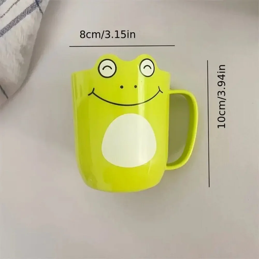 Creative Cartoon Frog Toothbrush Mouthwash Cup